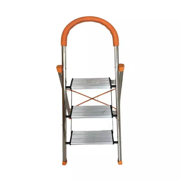 SK ENGINEERING Foldable ladder 25 cm Step Distance Stainless Steel