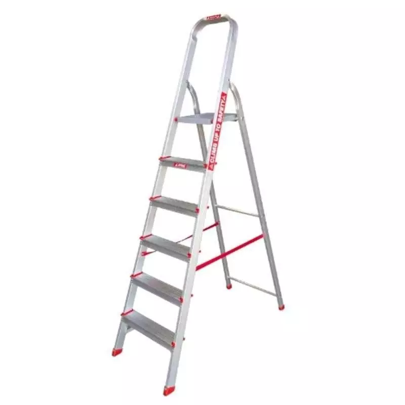 emac-domestic-light-weight-folding-aluminium-ladder-anti-slip-6-step-and-179-cm-height-ecl-6-step