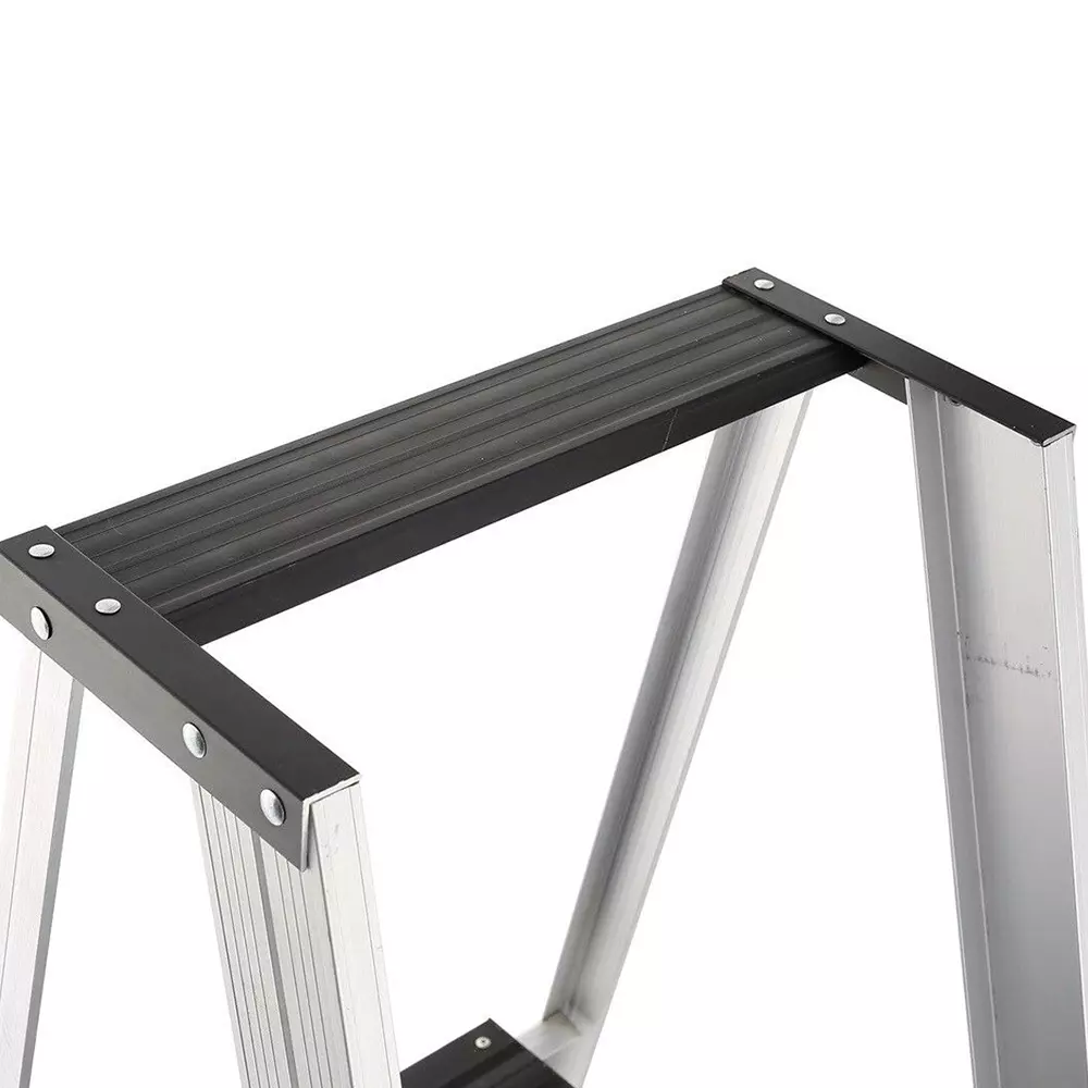 Liberti P1200 Platform Ladder 6 Step 7ft Size Aluminium Silver, P1206