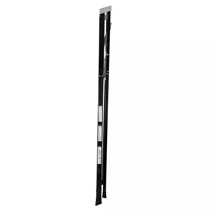 Liberti 5400 FRP Step Ladder 8 Step 8 ft Size FRP Black, 5408