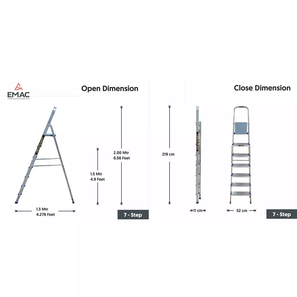 emac-aluminium-folding-ladder-7-steps-150-kg-load-capacity-19995-cm-656-ft-height-esl-7