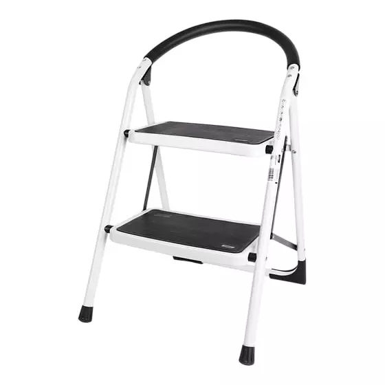 DELI Household Ladder 2 Steps, 440 mm Height, 150 Kg Load Capacity, EDL509012