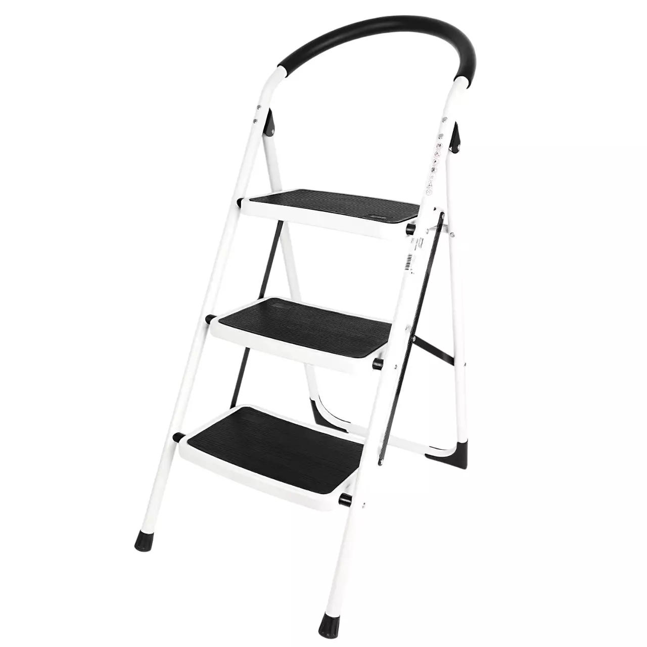 DELI Household Ladder 3 Steps, 670 mm Height, 150 Kg Load Capacity, EDL509013
