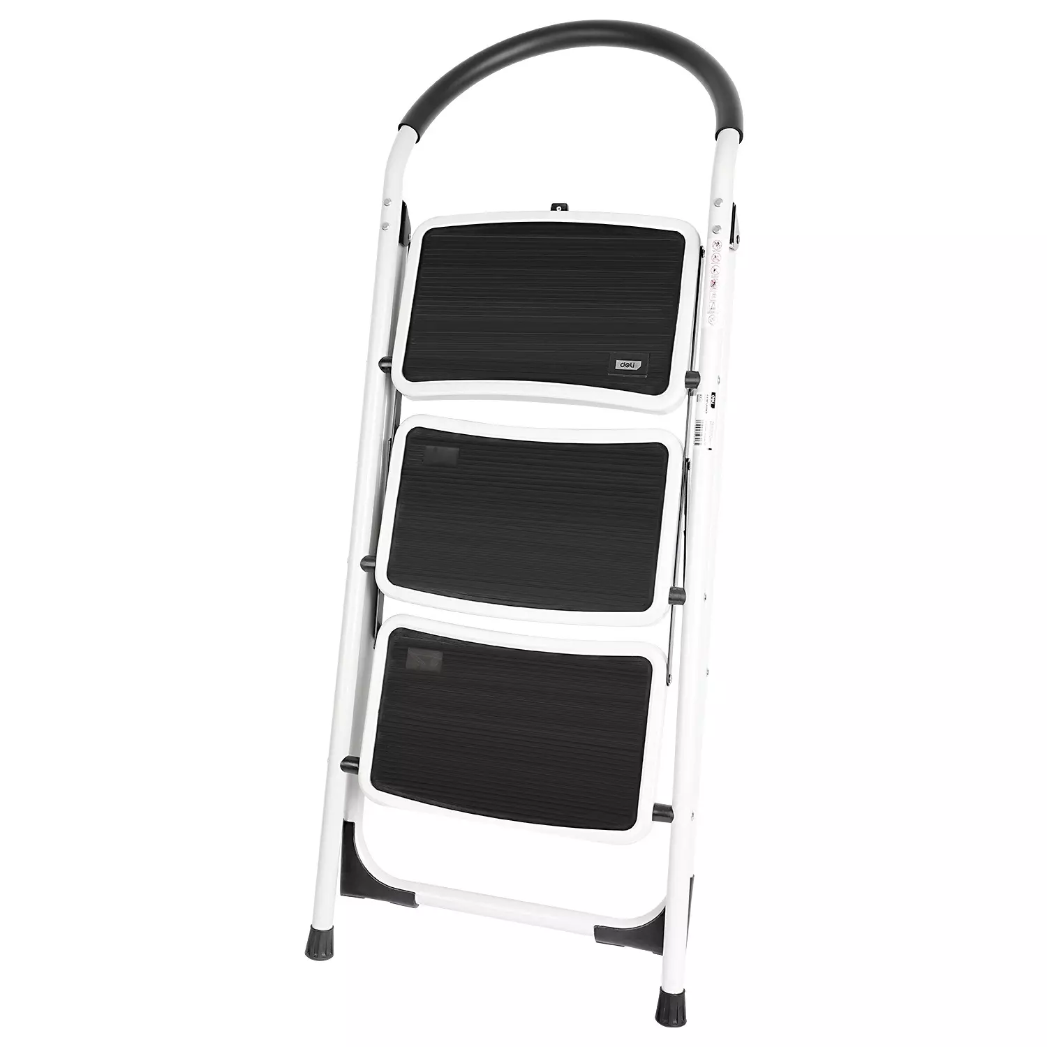 DELI Household Ladder 3 Steps, 670 mm Height, 150 Kg Load Capacity, EDL509013
