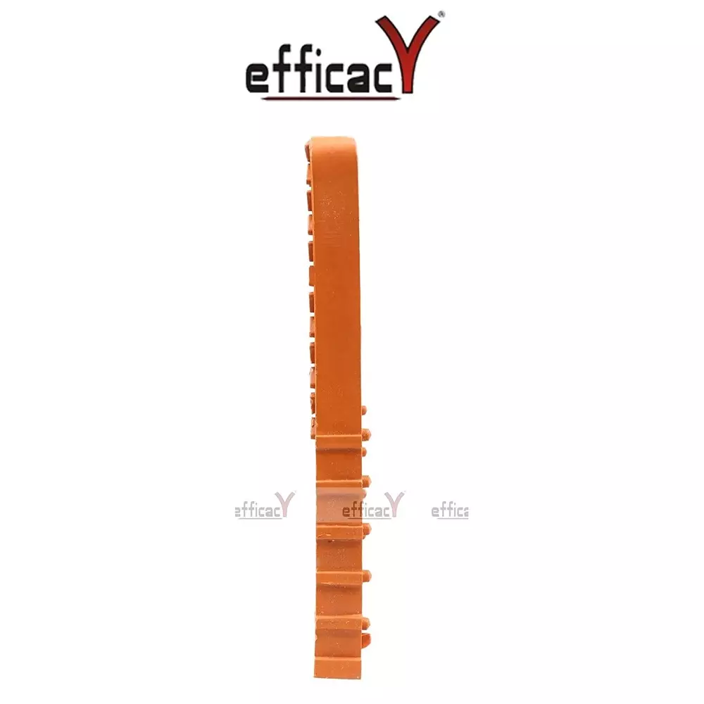 EFFICACY U Shape Orange PVC Foot Step 100 Kg Load Capacity with 10 mm MS Rod for Under-Construction Buildings Use