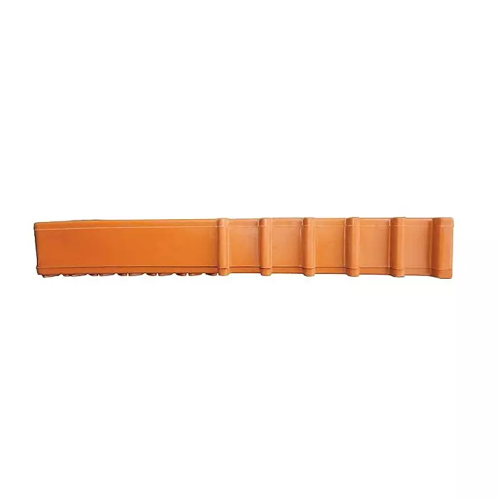 Waltzer India PVC Foot Step Orange Color Size 16 mm for Under Construction Sites, WI-A-PVC-FOOTSTEP-16MM-01 (Pack of 5)