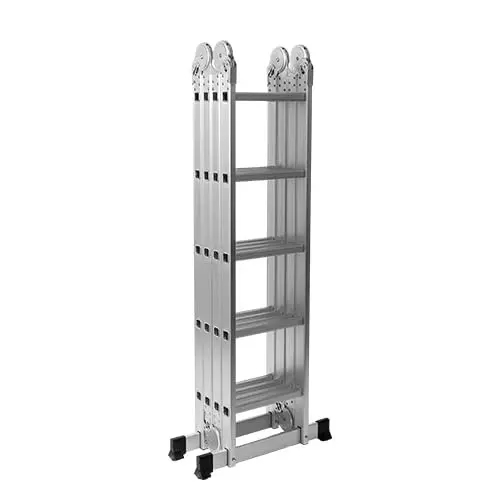 aardwolf-quickfit-20-step-4x5-foldable-heavy-duty-extension-ladder-aluminium-silver-150-kg-load-capacity-19-ft-58-m-height-extended-for-commercial-industrial-use-aqt-404