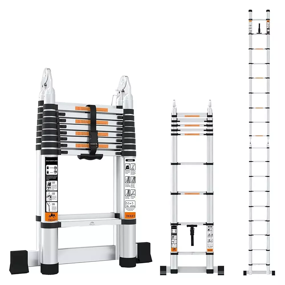 trolift-2-in-1-double-aluminium-telescopic-ladder-with-stabilizers-99-step-a-type-en131-certified-talt-d56