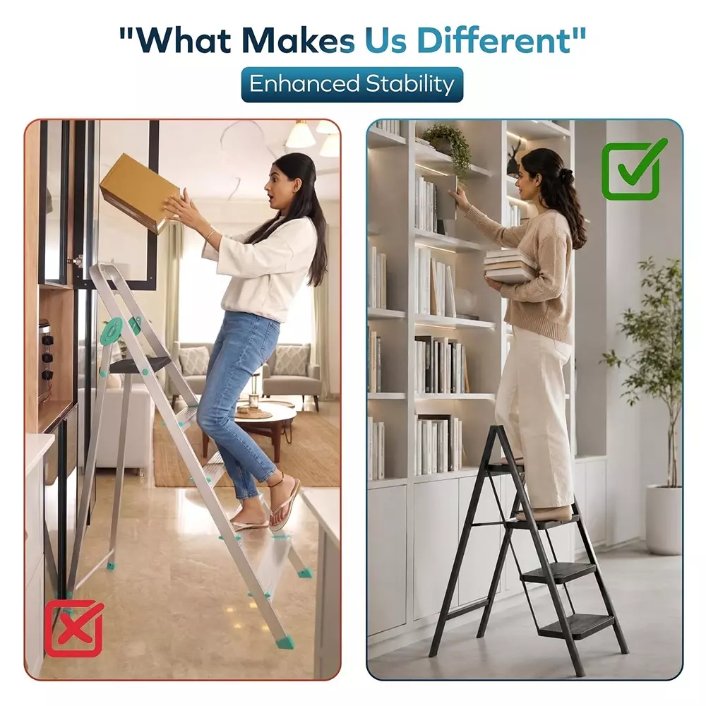 corvids-folding-step-ladder-black-carbon-steel-4-steps-115824-mm-38-ft-max-extended-height-ccsl-04b