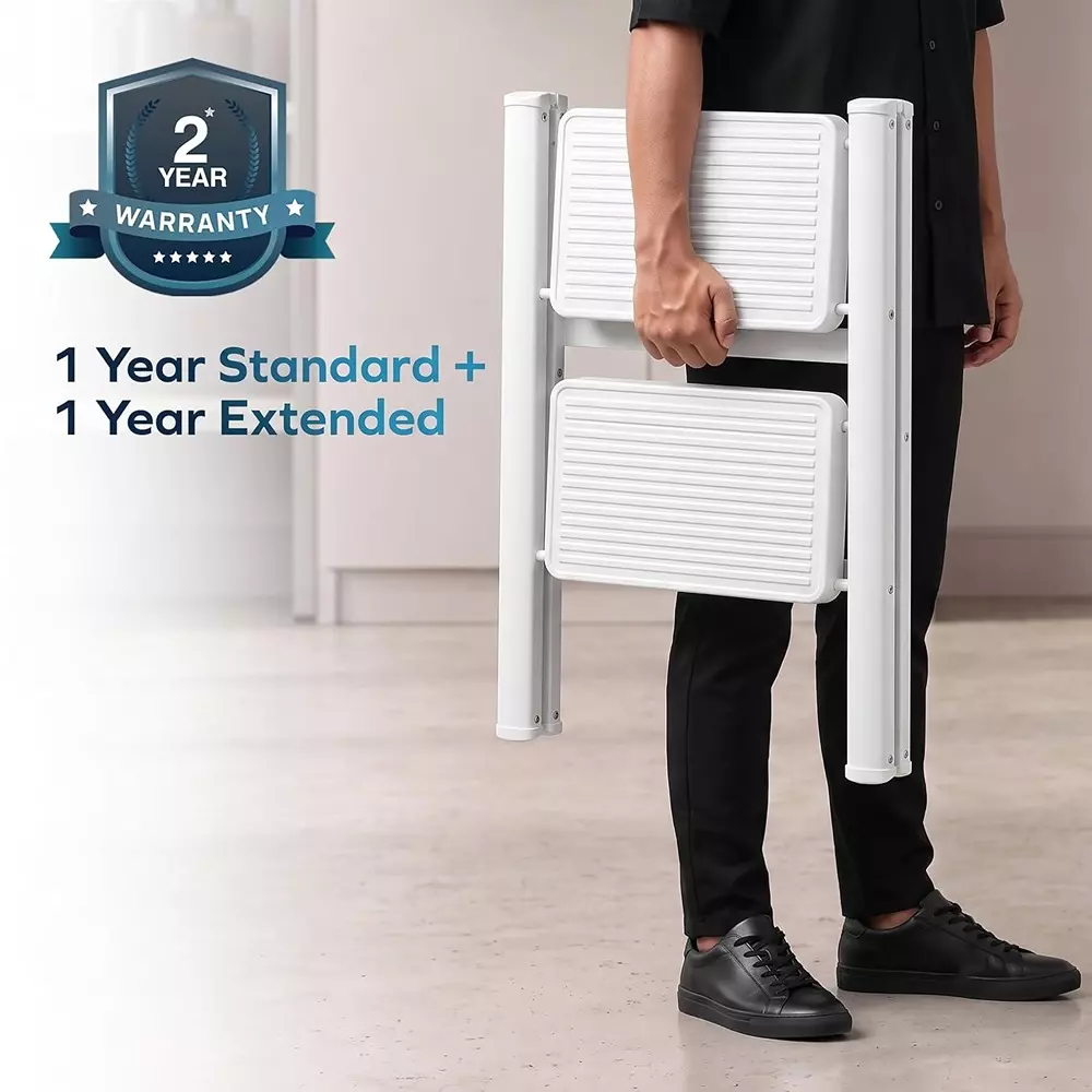 corvids-folding-step-ladder-white-carbon-steel-2-steps-6096-mm-2-ft-max-extended-height-ccsl-02w