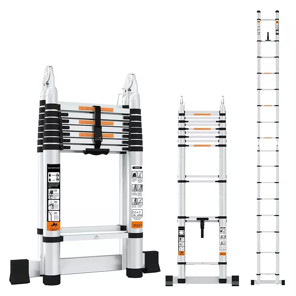 trolift-2-in-1-double-aluminium-telescopic-ladder-with-stabilizers-88-step-a-type-en131-certified-talt-d66