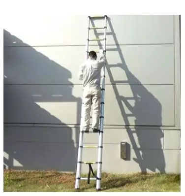 Monotaro 13 Steps Aluminium Telescopic Ladder