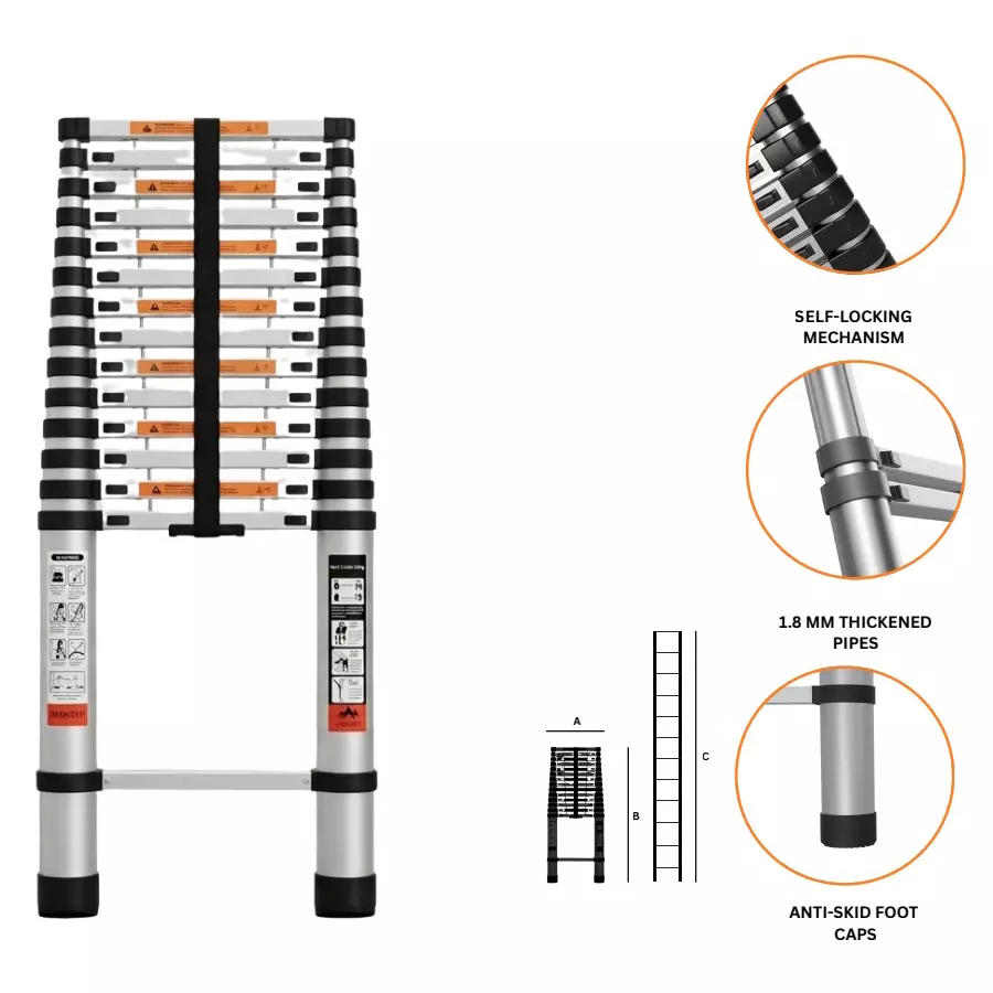 trolift-aluminium-finger-protect-telescopic-ladder-15-step-150-kg-max-load-capacity-talt-f44