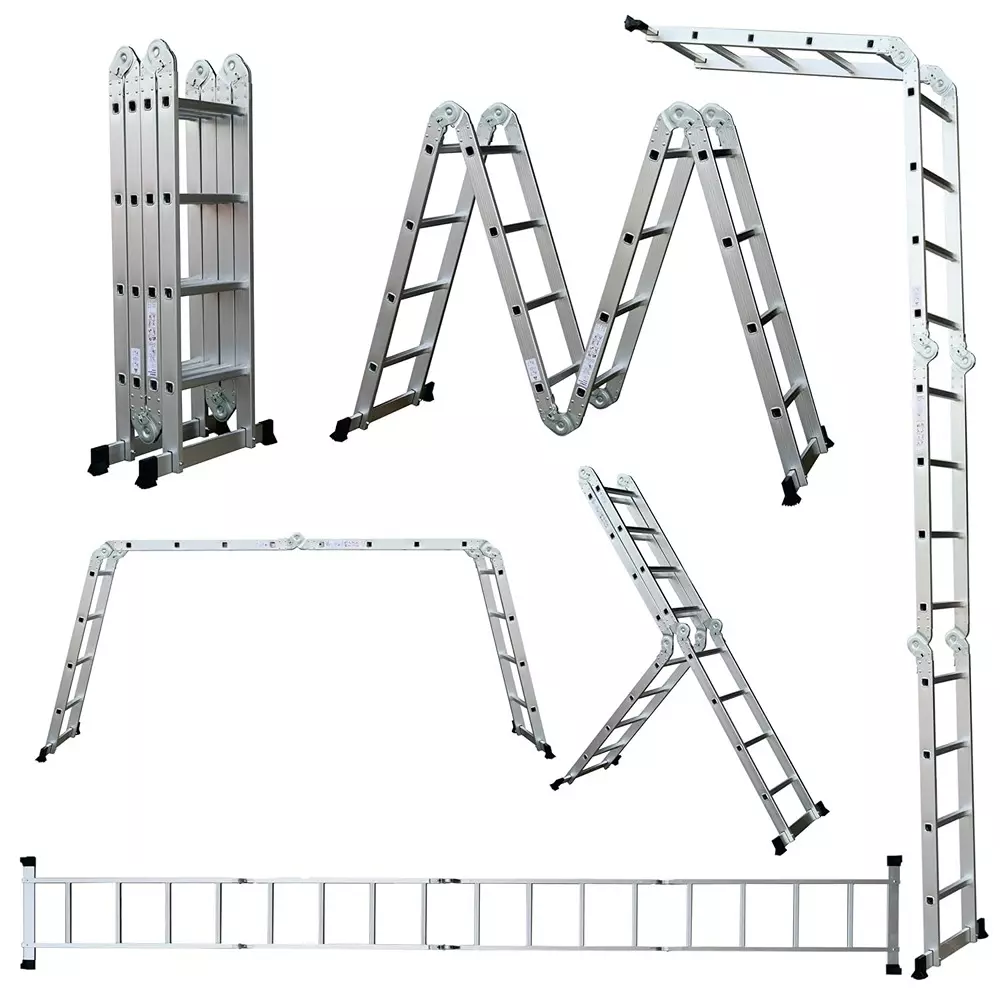 aardwolf-quickfit-16-step-4x4-foldable-heavy-duty-extension-ladder-aluminium-silver-150-kg-load-capacity-155-ft-472-m-height-extended-for-commercial-industrial-use-aqt-403