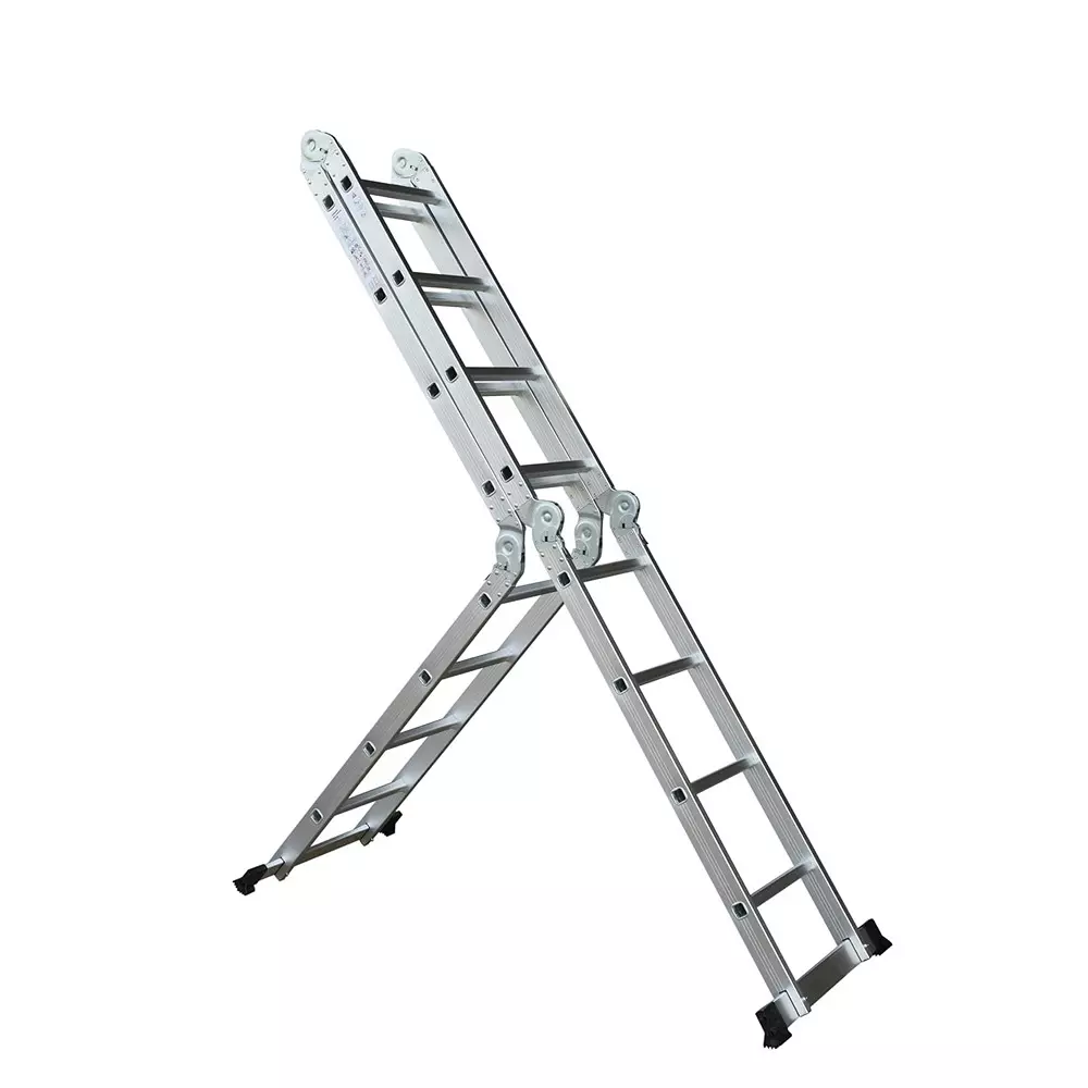 aardwolf-quickfit-16-step-4x4-foldable-heavy-duty-extension-ladder-aluminium-silver-150-kg-load-capacity-155-ft-472-m-height-extended-for-commercial-industrial-use-aqt-403
