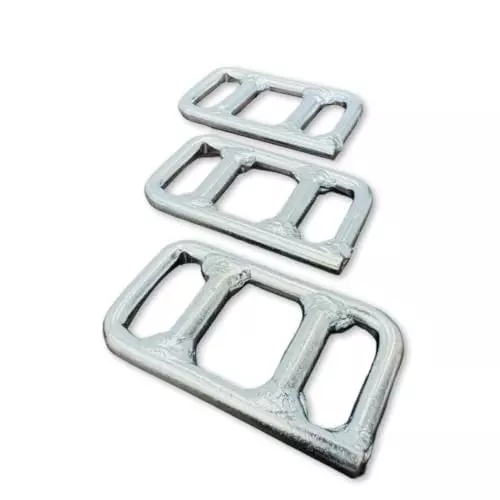 GTCFI Heavy Duty One Way Buckle 1500 Kg Capacity Steel For 25mm (0.98 inch) Polyester Webbing Lashing Strap/Belt