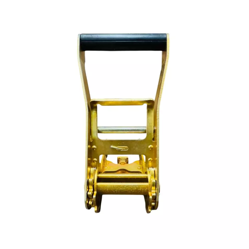 GTCFI Heavy Duty Ratchet Buckle 5000 Kg Capacity Steel For 50 mm (1.9 inch) Polyester Webbing
