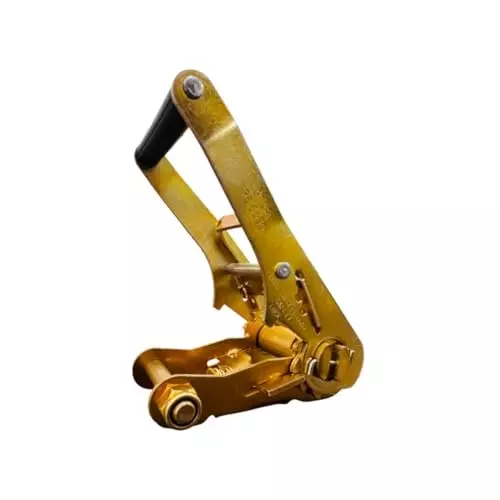 GTCFI Heavy Duty Ratchet Buckle 5000 Kg Capacity Steel For 50 mm (1.9 inch) Polyester Webbing