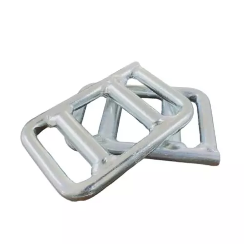GTCFI Heavy Duty One Way Buckle 5000 Kg Capacity Alloy Steel For 50 mm (1.9 inch) Polyester Webbing