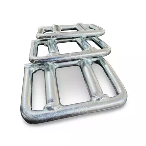 GTCFI Heavy Duty One Way Buckle 5000 Kg Capacity Alloy Steel For 50 mm (1.9 inch) Polyester Webbing