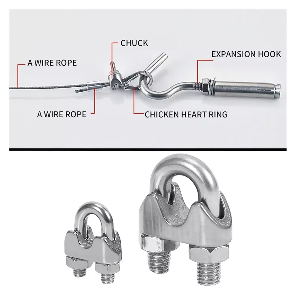 fetter-malleable-wire-rope-u-clamp-alloy-steel-116-inch-15-mm-size-silver-powder-coating-for-indutrial-use
