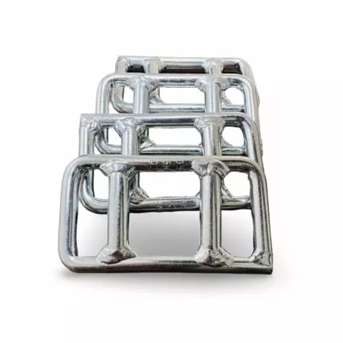 GTCFI Heavy Duty One Way Buckle 3000 Kg Capacity Steel For 35 mm (1.3 inch) Polyester Webbing Container Lashing
