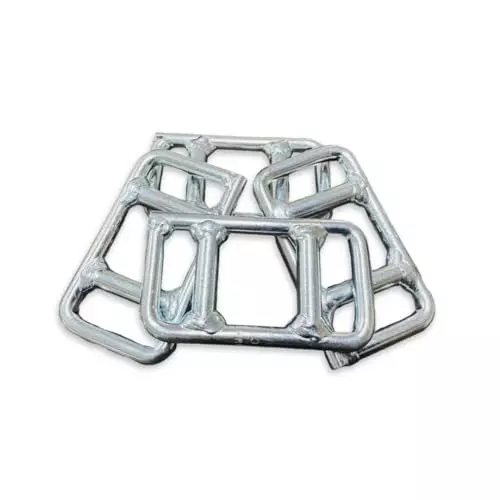 GTCFI Heavy Duty One Way Buckle 3000 Kg Capacity Steel For 35 mm (1.3 inch) Polyester Webbing Container Lashing