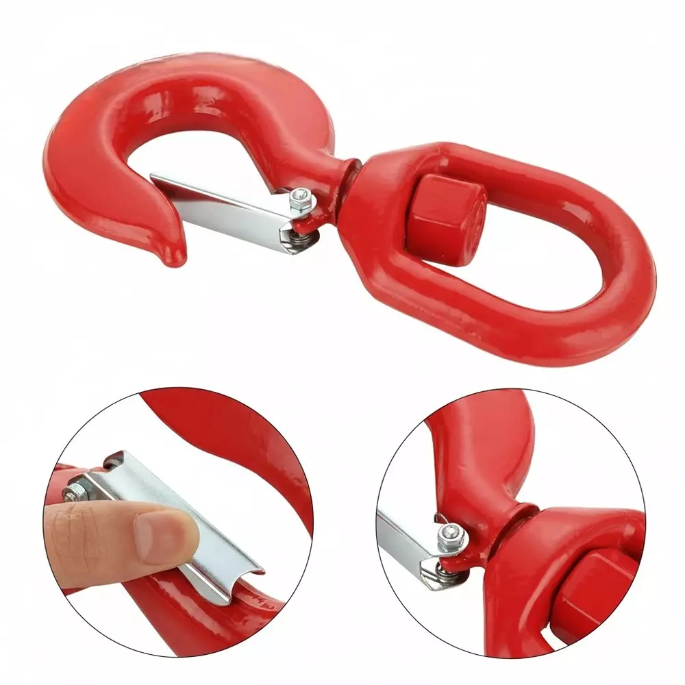 fetter-swivel-hook-alloy-steel-2-ton-2000-kg-capacity-red-powder-coating-for-indutrial-use