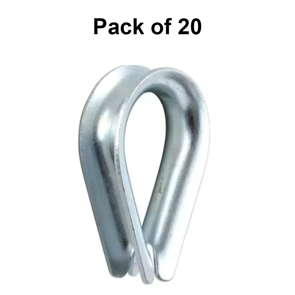 zossta-wire-rope-eye-thimble-galvanised-steel-silver-for-creating-sturdy-connections-pack-of-20-pcs