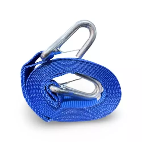 GTCFI Heavy Duty Towing Belt 3000 Kg Load Capacity 3 m Length Blue