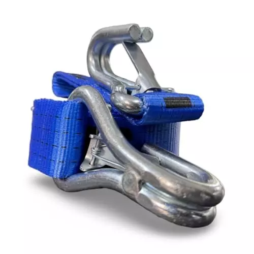 GTCFI Heavy Duty Towing Belt 3000 Kg Load Capacity 3 m Length Blue