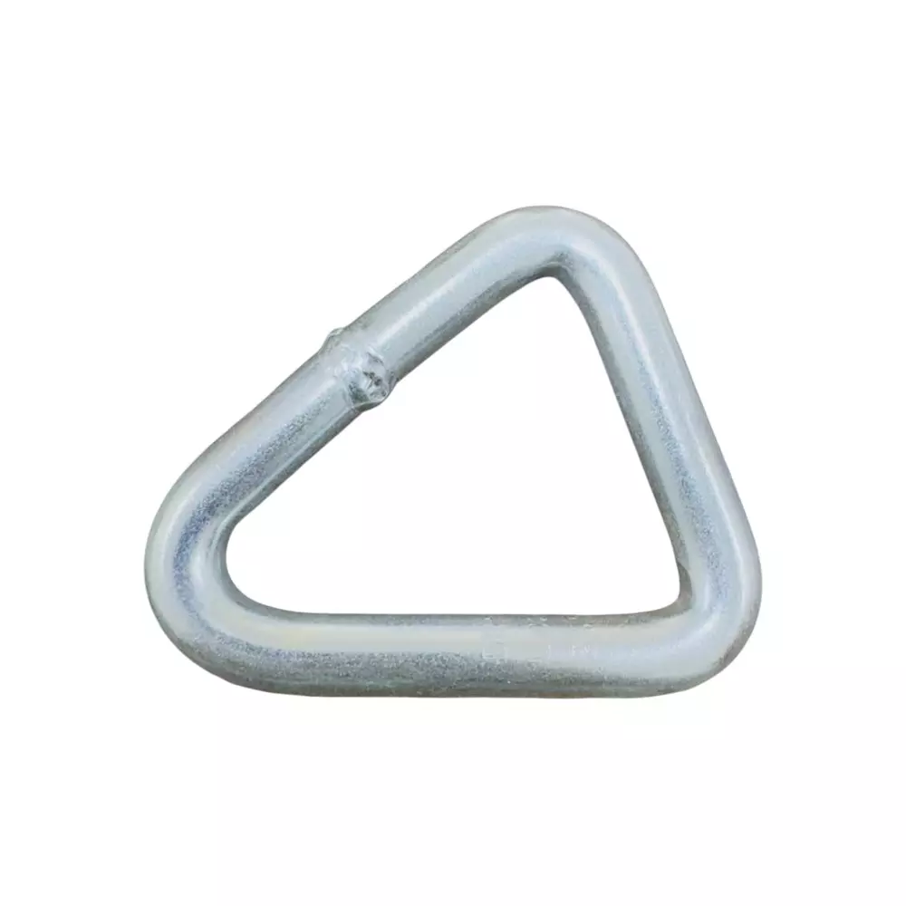 GTCFI Heavy Duty Delta/Triangle Ring 5000 Kg Capacity Alloy Steel For 50 mm (1.9 inch) Polyester Webbing