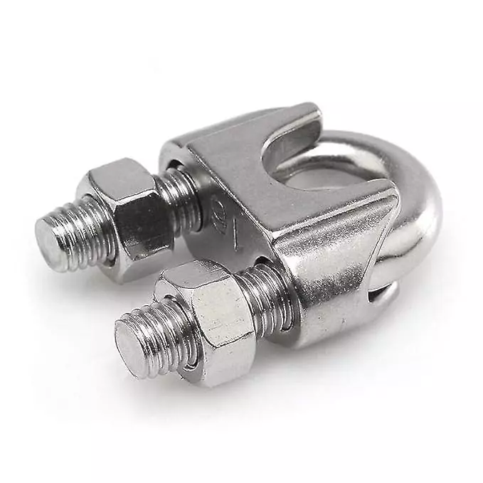 fetter-commercial-wire-rope-u-clamp-alloy-steel-5-mm-size-silver-powder-coating-for-indutrial-use