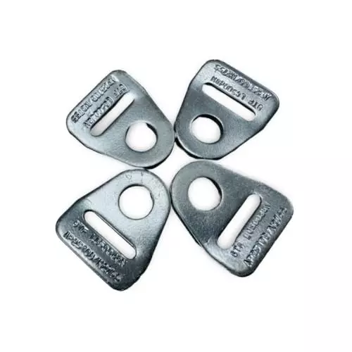 GTCFI Heavy Duty Anchor Plate 1000 Kg Load Capacity 25 mm (0.9 inch) Alloy Steel