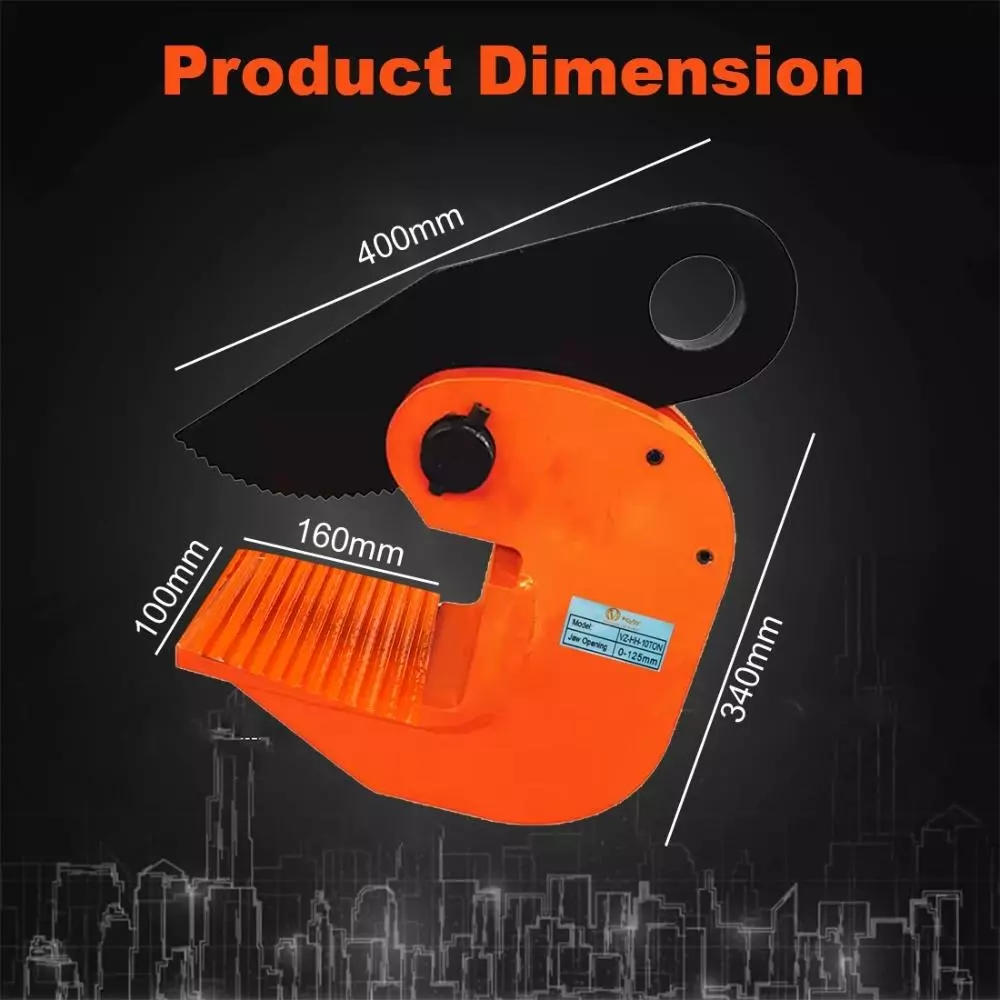 voltz-horizontal-plate-lifting-clamp-0125-mm-jaw-opening-10-ton-lifting-capacity-and-horizontal-lifting-direction-vz-hh-10