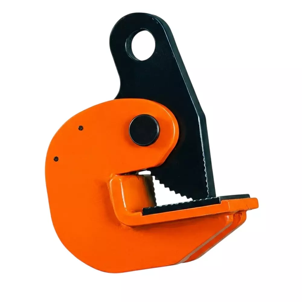Fetter Horizontal Plate Lifting Clamp Alloy Steel 3 Ton (3000 Kg) Capacity Yellow & Black for Indutrial Use
