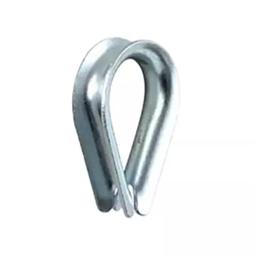 GENERIC Heavy Duty Wire Rope Thimble Galvanized Steel 3 mm Size, AD-HT-20223930-C1O4 (Pack of 40)