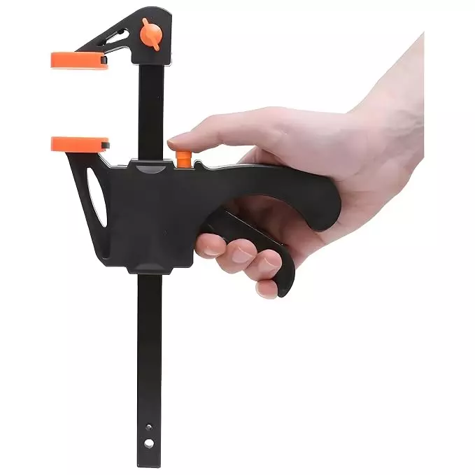 zossta-quick-grip-bar-clamp-rubber-nylon-plastic-black-for-woodworking