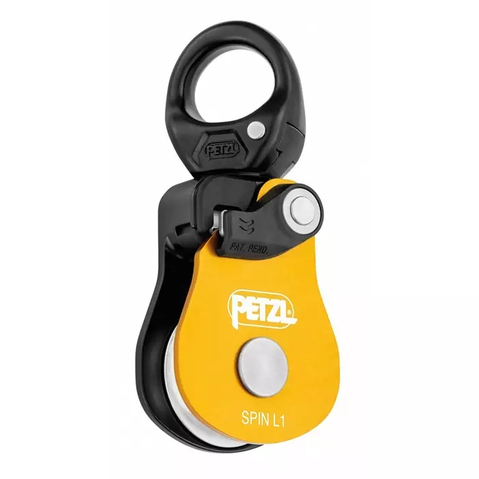 PETZL Rope Pulley 7 mm min Rope Diameter 13 mm max Rope Diameter 8 kN max working load 36 kN Breaking Strength, P001BA00