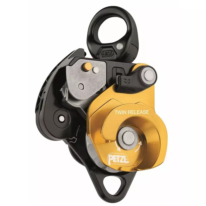 PETZL Rope Pulley 8 mm min Rope Diameter 13 mm max Rope Diameter 280 Kg max working load 36 kN Breaking Strength, P001DA00
