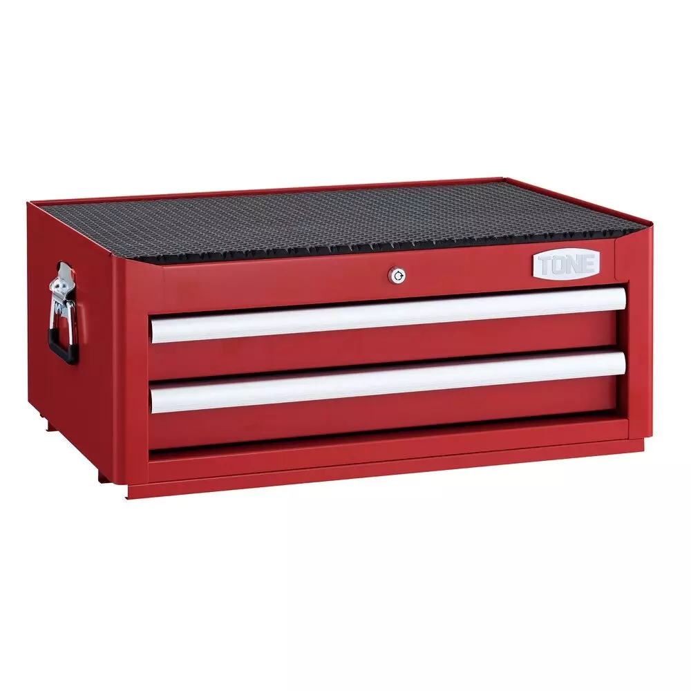 TONE Flat Top Chest Steel Red 676x459x281 mm, WS122R