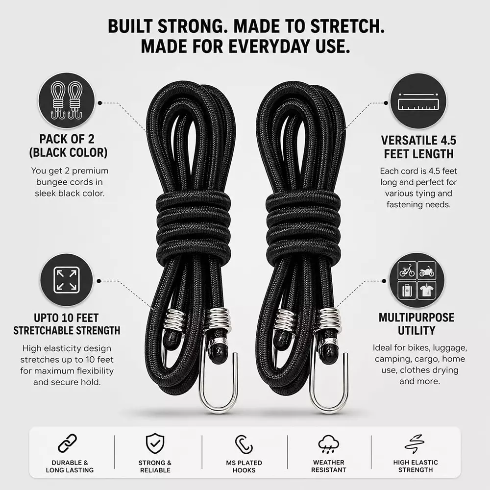 trion-products-bungee-cord-with-dual-s-hooks-45-feet-137-m-length-x-8-mm-diameter-and-45-kg-load-capacity-black-bc331344-pack-of-2