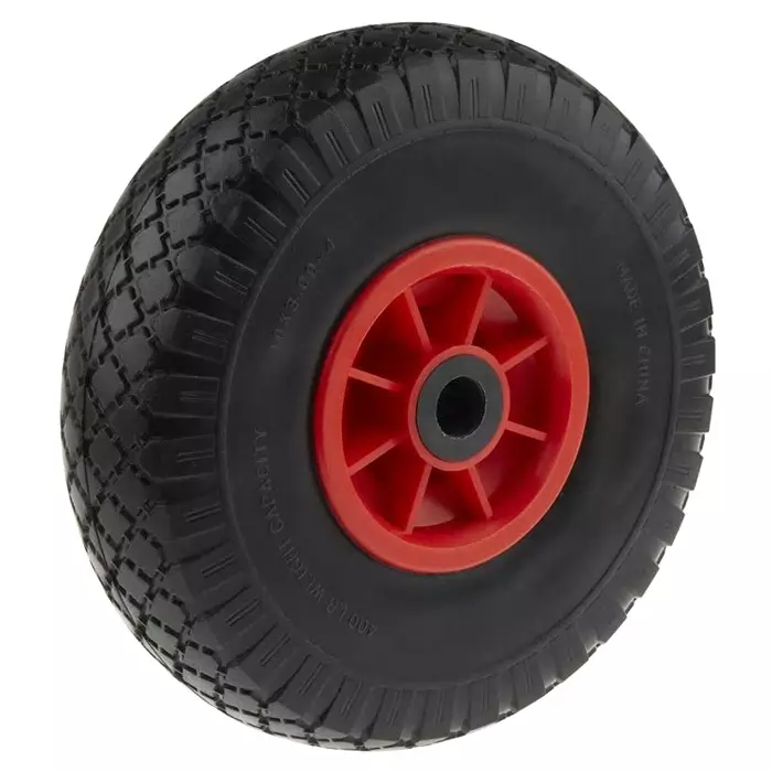 RS PRO Puncture Proof Trolley Wheel, 75kg Model No 1718322