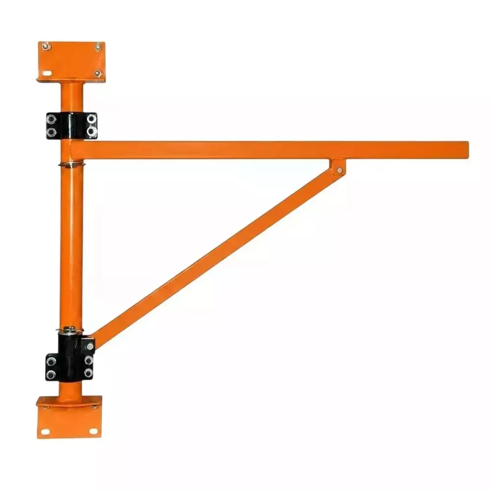 Hartley Jib Crane Hoist Bracket Without Hoist, Metal Body Painted Finish and 180° Rotation for Warehouses & Workshops