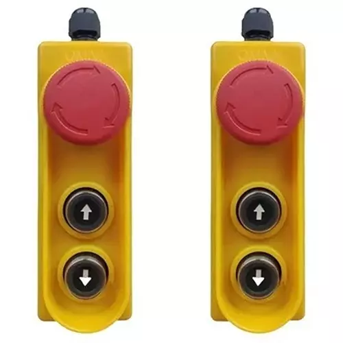 Boltz Corporation Electric Hoist Remote ABS Plastic with Urgent Button (Pack of 2 Pcs)