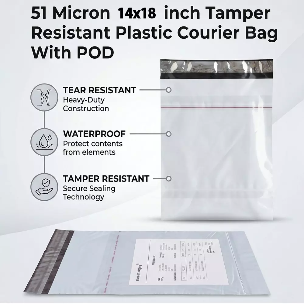 generic-51-micron-14x18-inch-tamper-resistant-plastic-courier-bag-with-pod-pack-of-100
