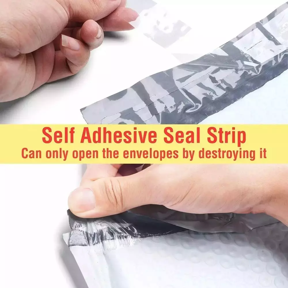 GENERIC Bubble Courier Bags With POD 60 Micron 12x16 inch (30.48 x 40.64 cm) (Pack of 300)