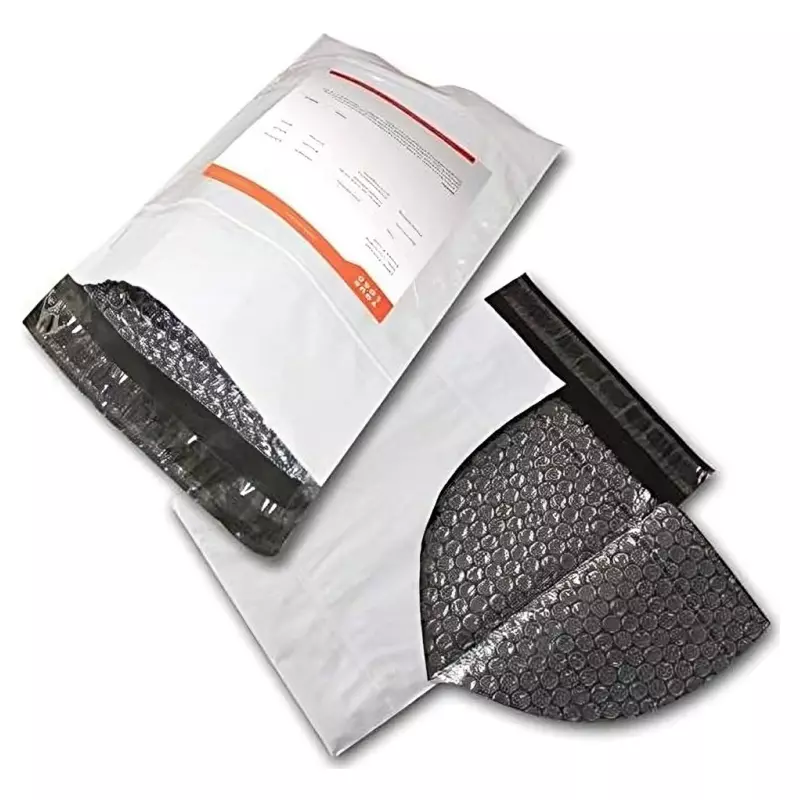 Hetu Bubble Lined Courier Bags With POD Pouch 60 micron Thickness and Size 8 x 10 inch (20.32 x 25.4 cm) (Pack of 1000)
