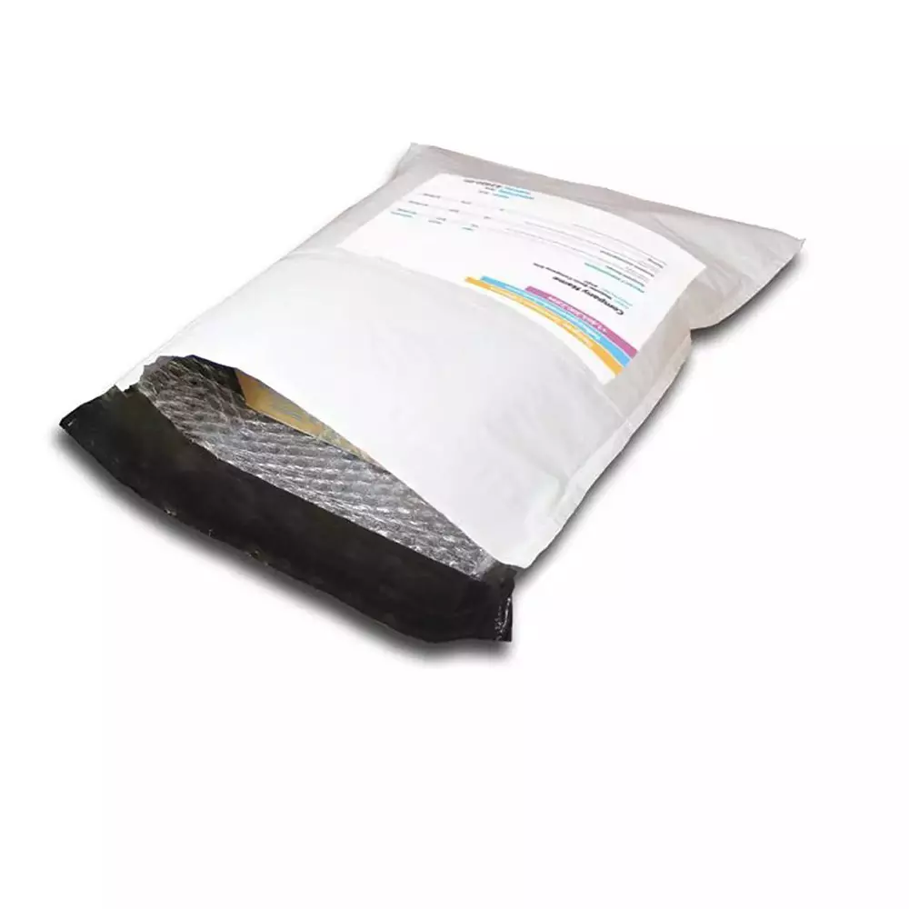 GENERIC Bubble Courier Bags With POD 60 Micron 6x6 inch (15.24 x 15.24 cm) (Pack of 100)