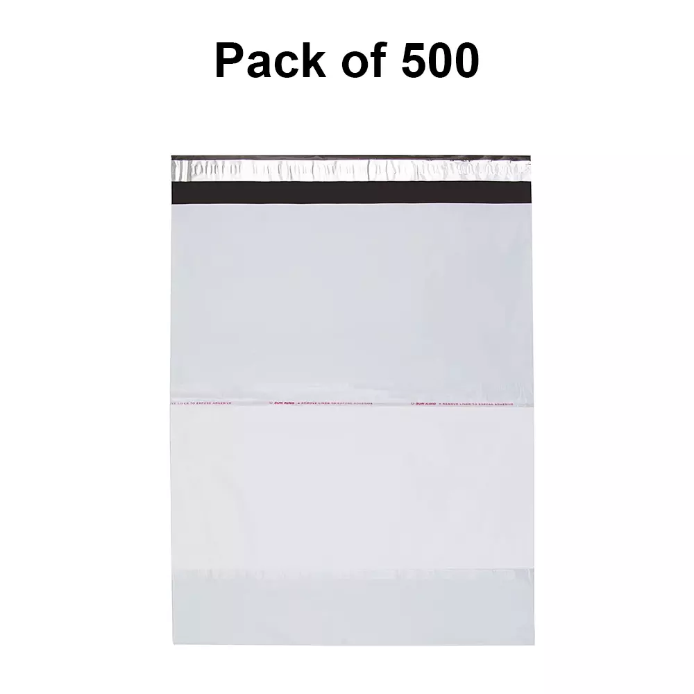 se-online-courier-polybag-with-pod-jacket-security-economy-sealking-tape-30483556cm-size-60-micron-plastic-pack-of-500-pcs
